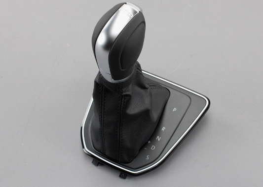 NEW VW CADDY MK4 LEATHER DSG GEAR SHIFTING KNOB RHD 2K2713203BUMF ORIGINAL