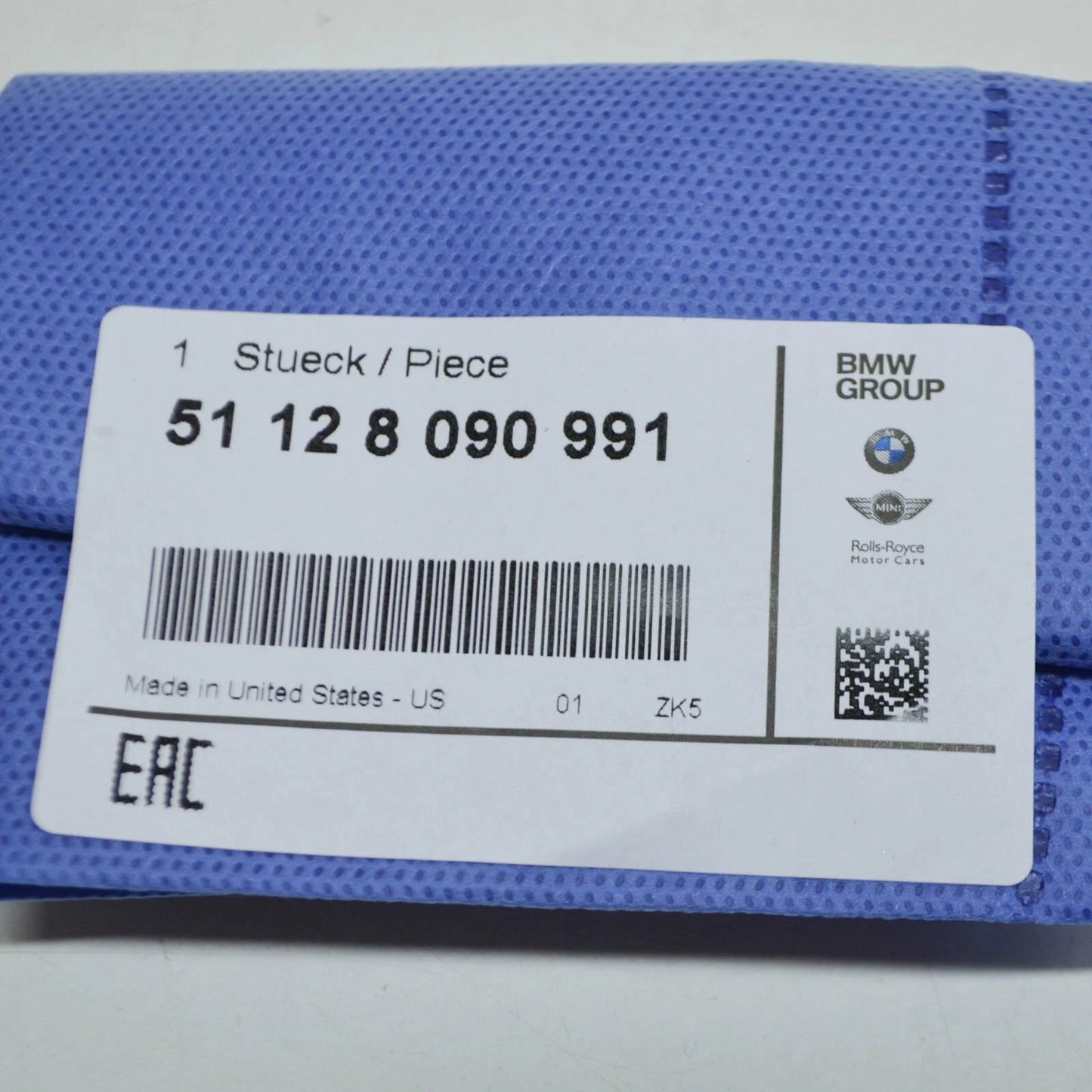 NEW BMW X5 G05 M REAR BUMPER TOW EYE COVER 51128090991 8090991 ORIGINAL