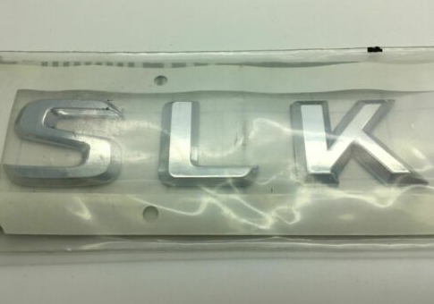 NEW MERCEDES BENZ SLK R172 REAR TAIL BOOTLID EMBLEM BADGE A1728170215 ORIGINAL