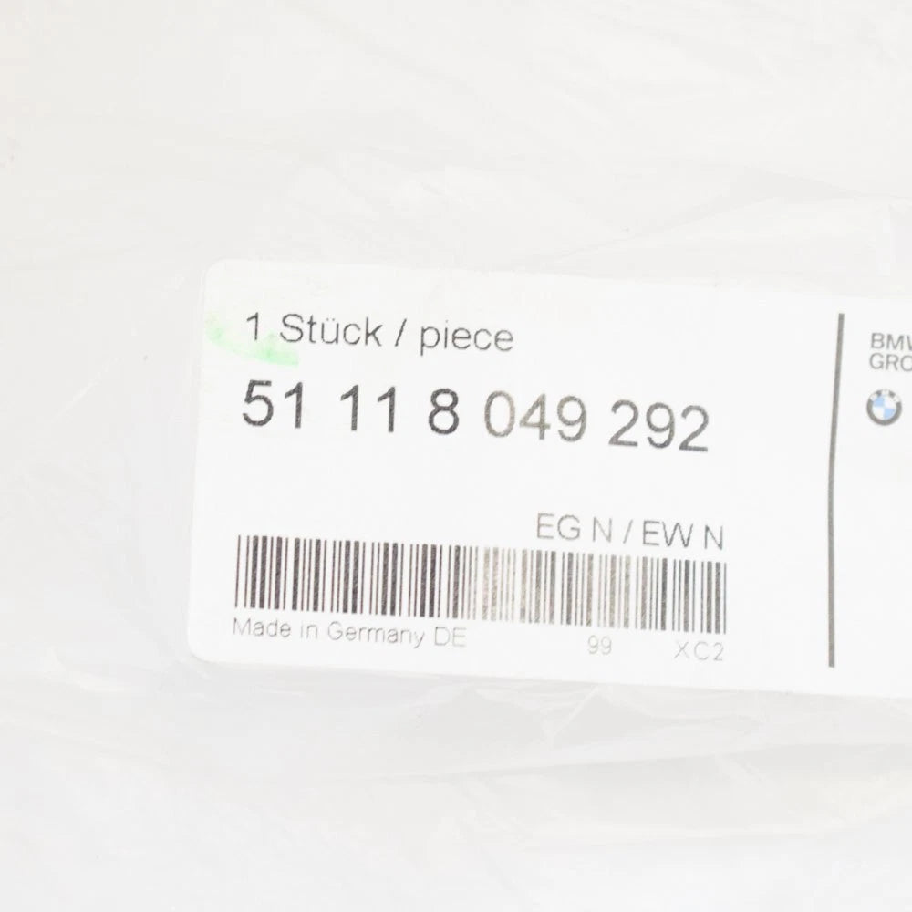 NEW BMW 5 GT F07 FRONT BUMPER M LICENSE PLATE TRIM 51118049292 8049292 ORIGINAL
