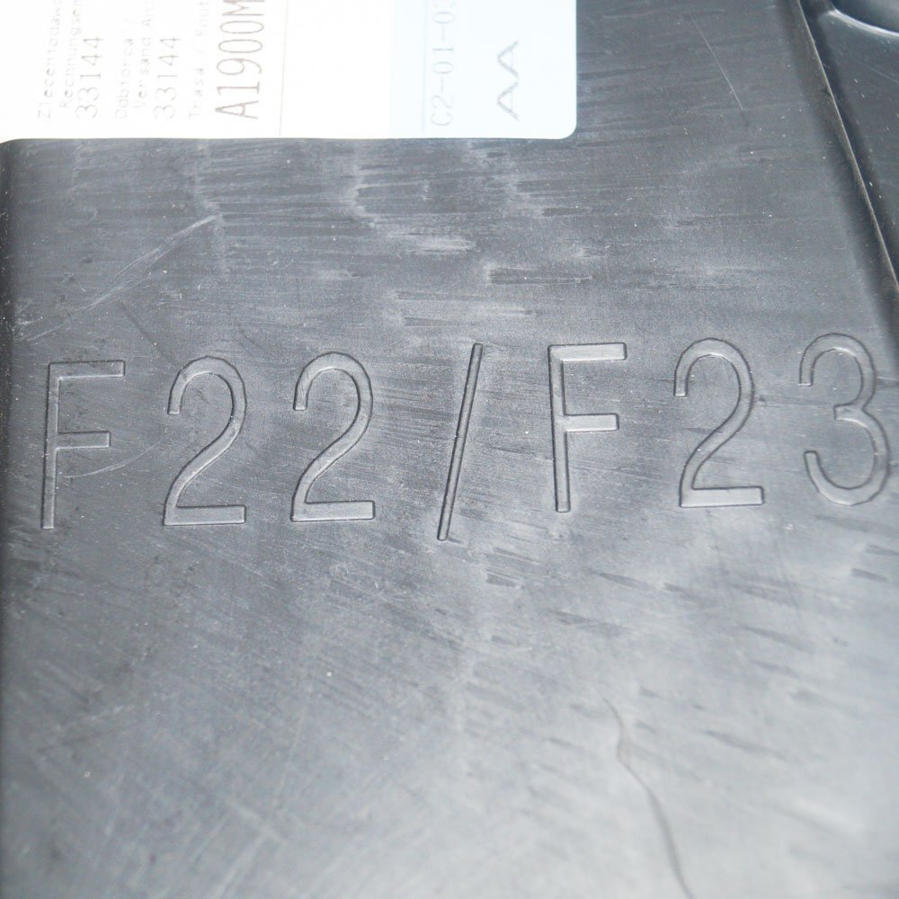 new bmw 2 coupe f22 rear right underbody cover 7260766 51757260766 original