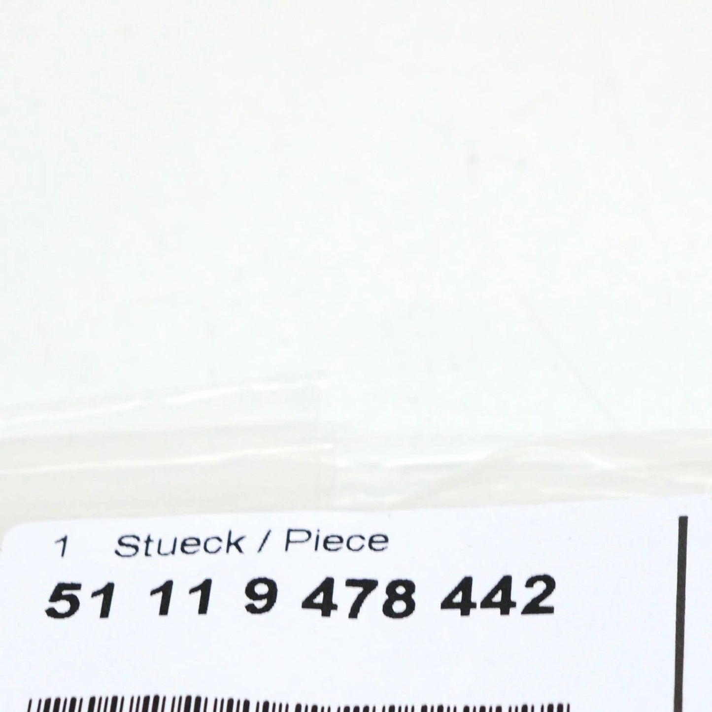 NEW BMW X7 G07 FRONT BUMPER TOW HOOK CAP EYE COVER 51119478442 ORIGINAL