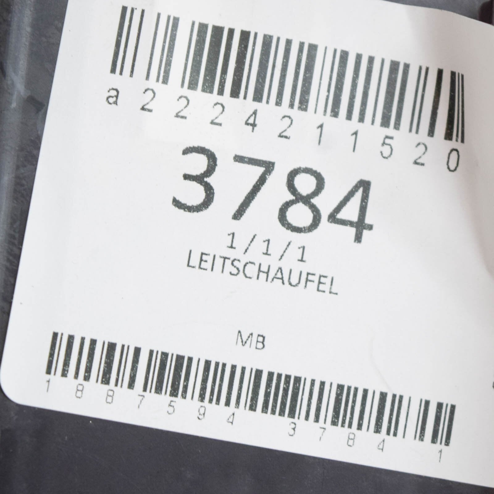 NEW MERCEDES-BENZ S W222 FRONT AXLE LEGY VANE GUIDE A2224211520 ORIGINAL