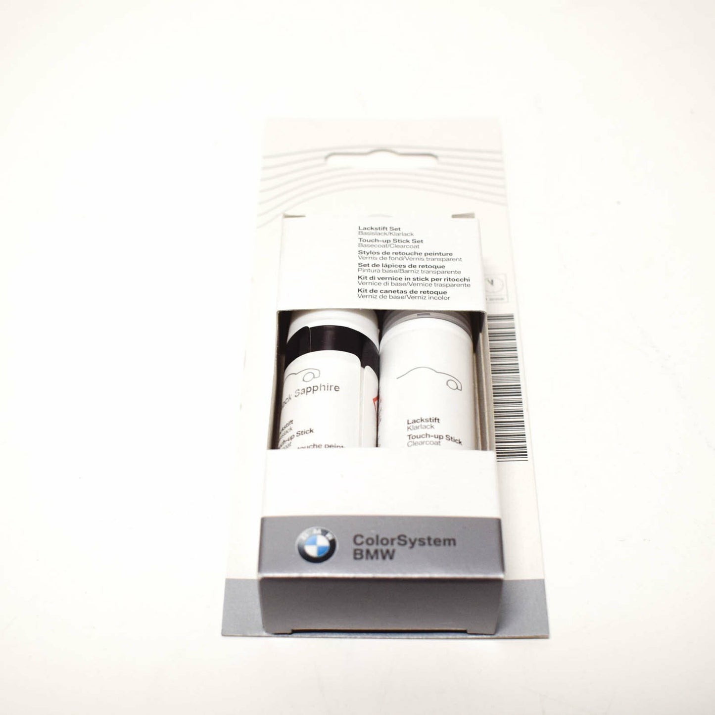 Genuine Bmw Touch Up Paint Stick Set 475 Black Sapphire Metallic 51910302045