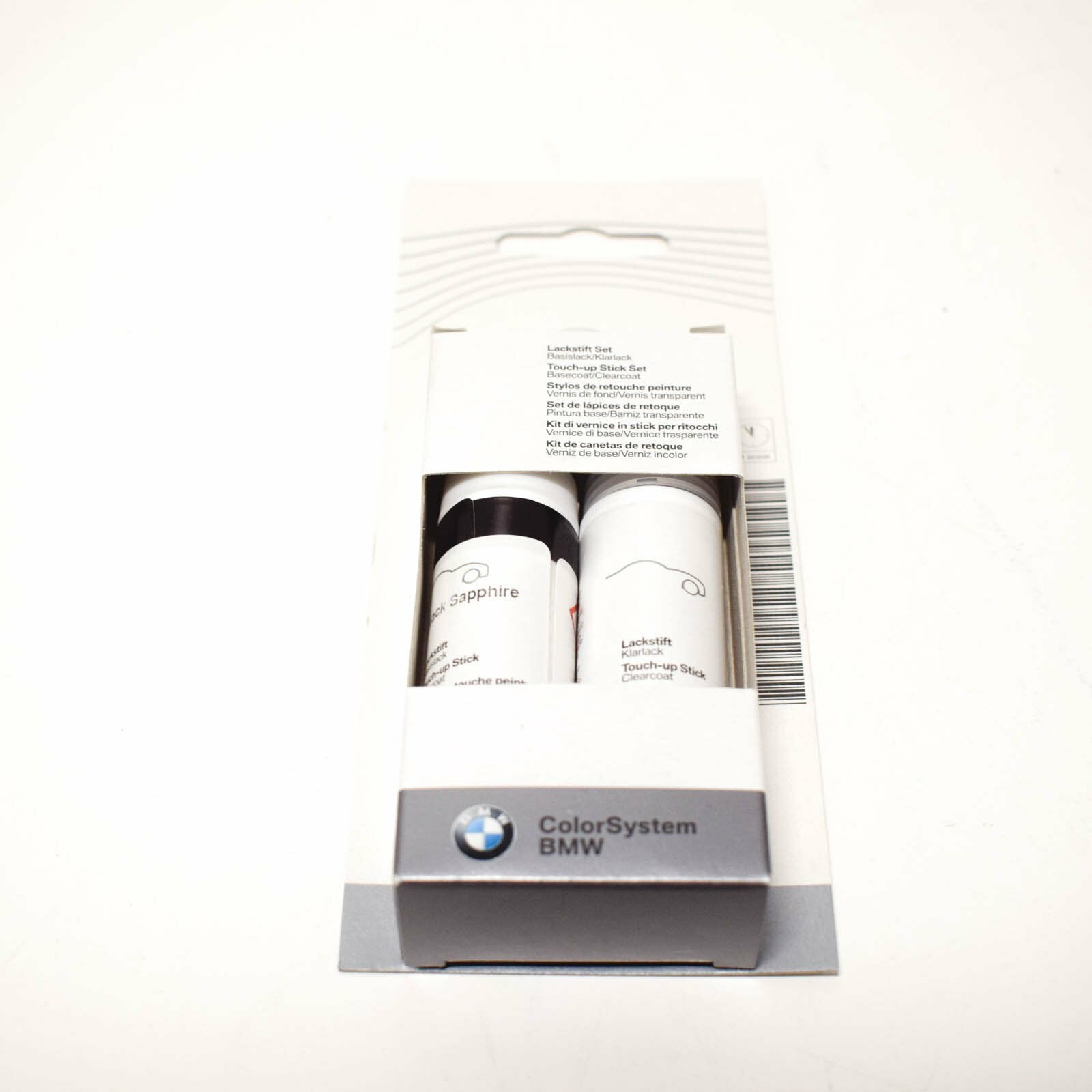 Genuine Bmw Touch Up Paint Stick Set 475 Black Sapphire Metallic 51910302045