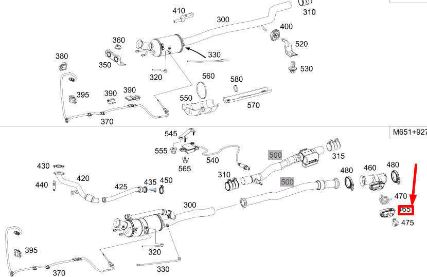 NEW MERCEDES-BENZ CLA C117 EXHAUST GAS FLAP CONTROLLER A0009061201 ORIGINAL