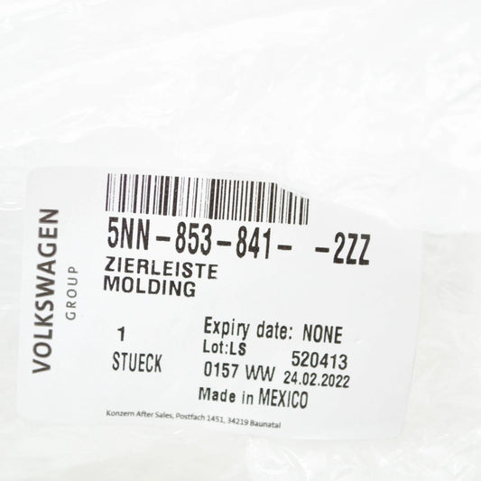 NEW VOLKSWAGEN TIGUAN AD REAR LEFT BUMPER MOLDING TRIM 5NN8538412ZZ