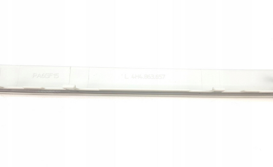 new audi a8 d4 rear roller sun blind left guide rail cover 4h4863657ep5 original