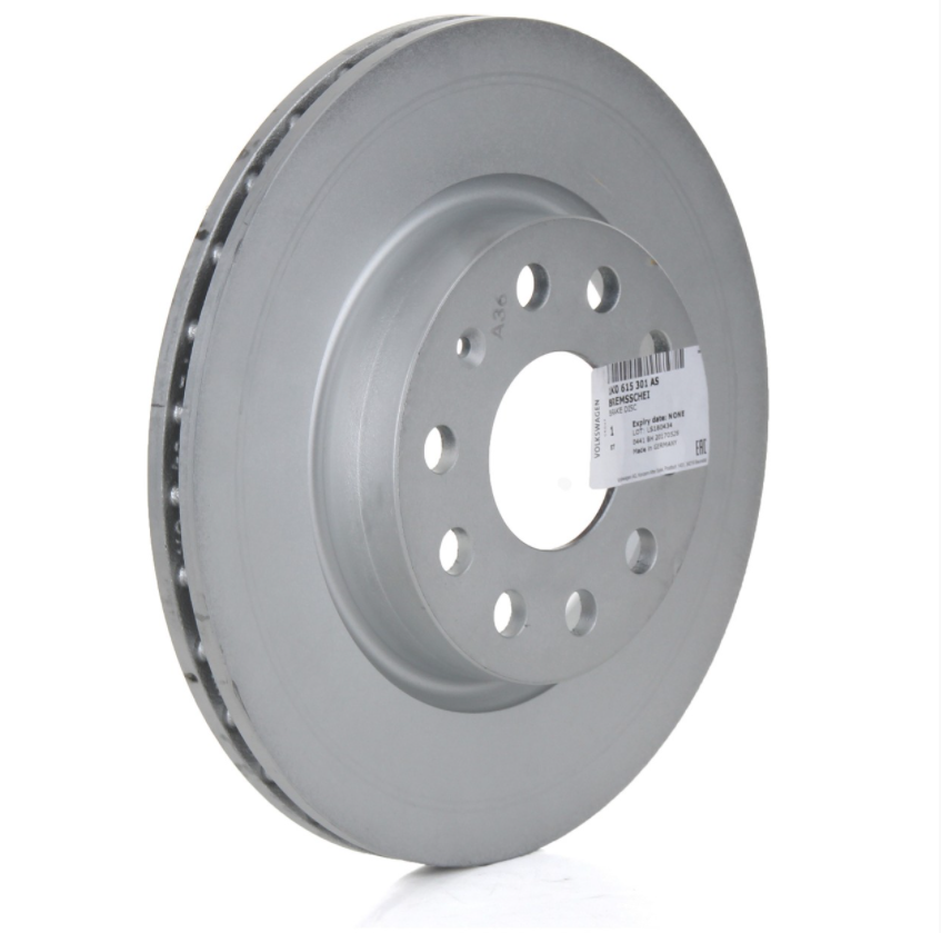 new vw golf plus mk6 front brake disc 1k0615301as original