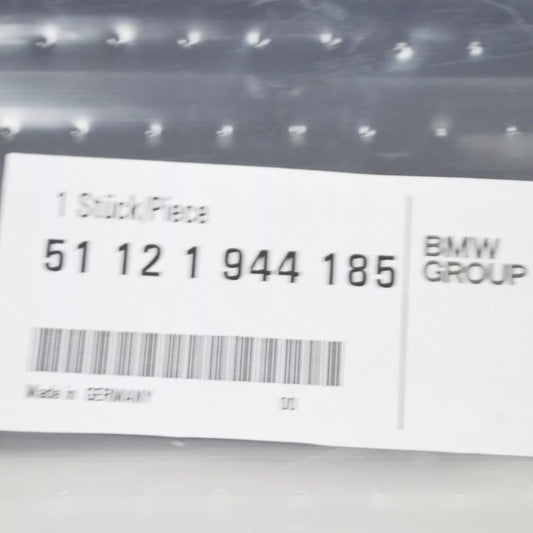 NEW BMW 5 E34 REAR BUMPER LEFT MOULDING 51121944185 ORIGINAL