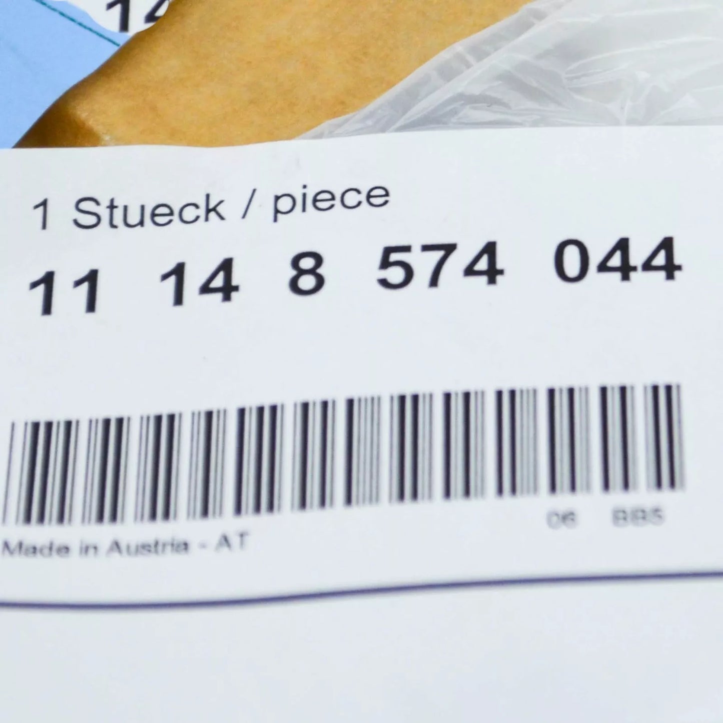 NEW BMW 3 G20 ENGINE ACOUSTIC FRONT COVER 11148574044 ORIGINAL