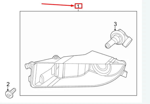 NEW VOLKSWAGEN BEETLE A5 FRONT RIGHT FOG LIGHT 5C5941700C