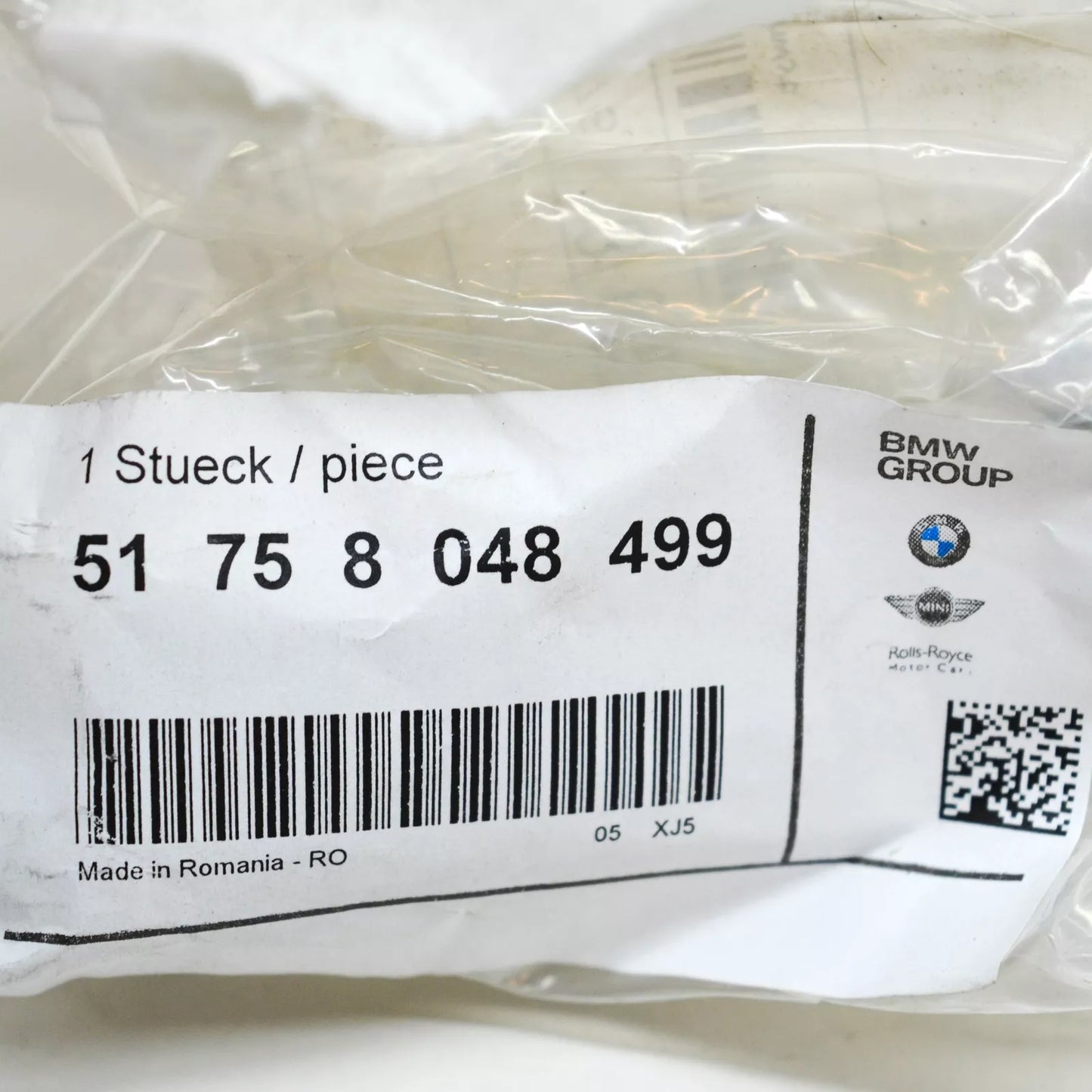 NEW BMW M5 F10 FRONT UNDERHOOD SHIELD HOLDER 51758048499 ORIGINAL