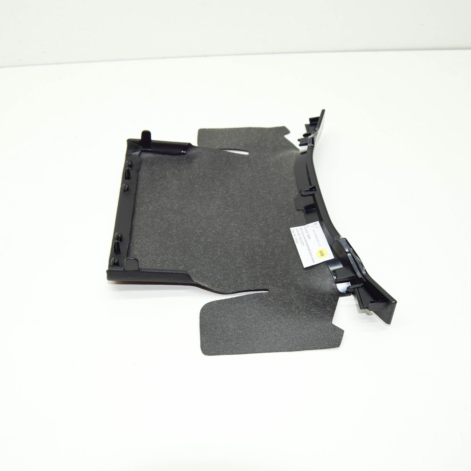 NEW SKODA SUPERB MK3 LEFT INSTRUMENT HOUSING COVER LHD 3V0857053N77 ORIGINAL