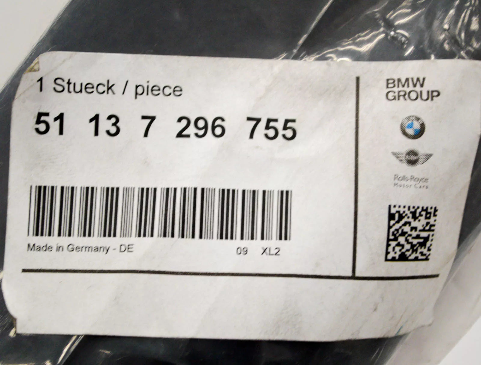 NEW BMW I3 I03 REAR SIDE PANEL BRACKET 51137296755 7296755 ORIGINAL
