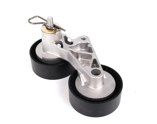 NEW BMW 5 E39 BELT TENSIONER PULLEY WITH LEVER 11287515865 7515865 ORIGINAL