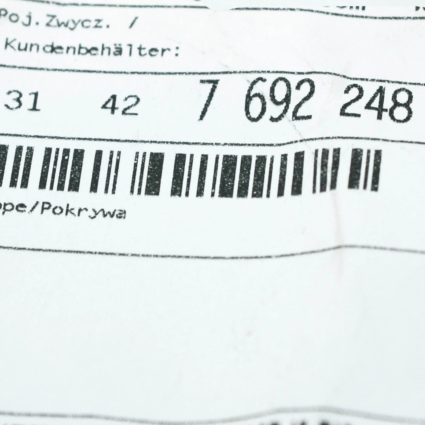 NEW BMW F K7X F 650 GS FORK BRIDGE CAP 31427692248 ORIGINAL