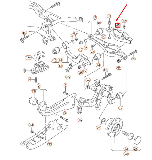 NEW AUDI A3 8P REAR LEFT STONE CHIP GUARD 1K0511533D ORIGINAL