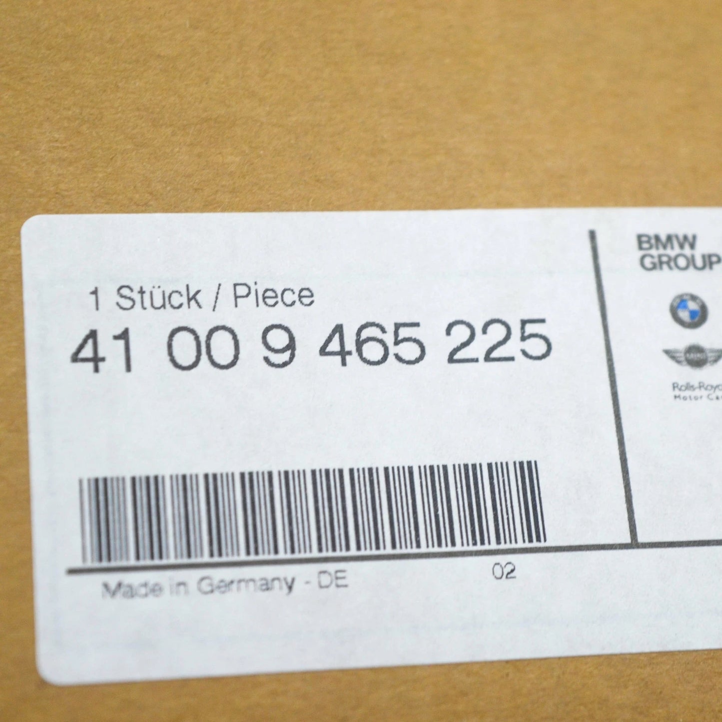 NEW BMW 1 F40 FRONT LEFT BONNET HOOD HINGE 41009465225 ORIGINAL