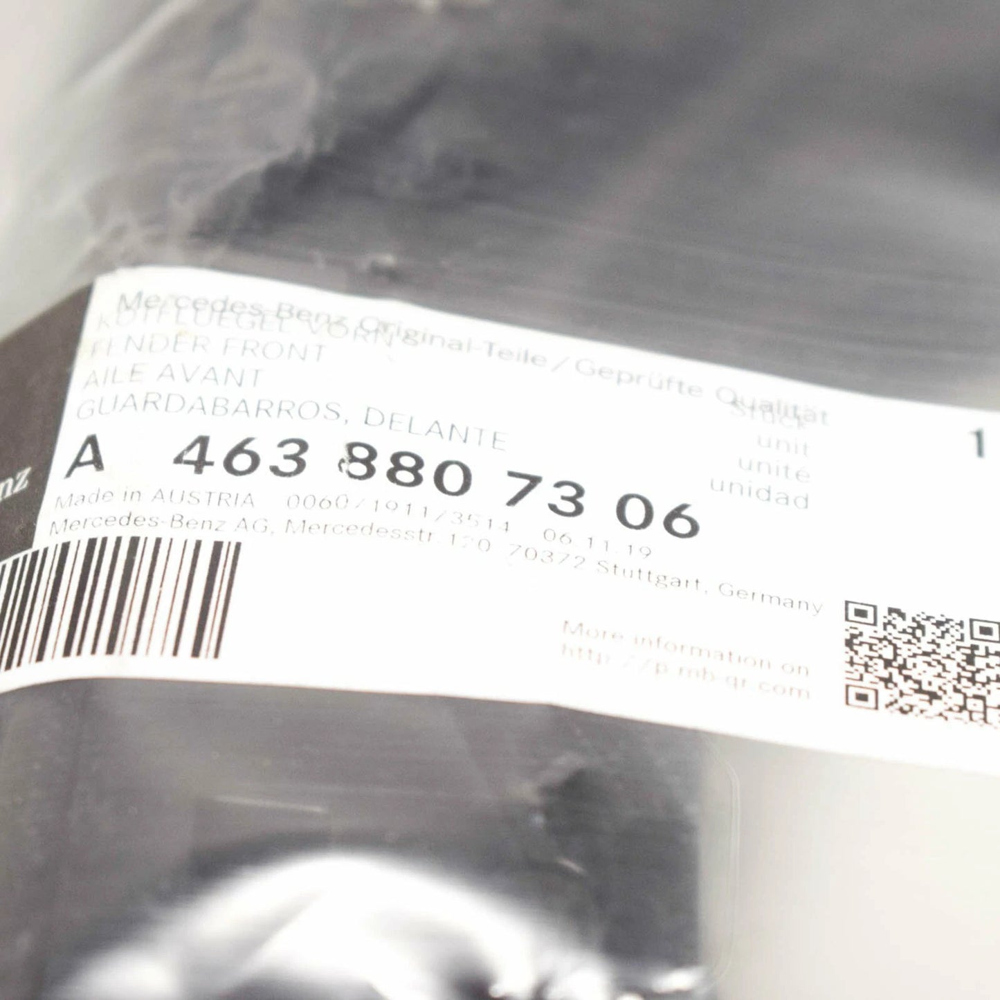 NEW MERCEDES-BENZ G-CLASS W463 LEFT HEADLIGHT BRACKET MOUNT A4638807306 ORIGINAL