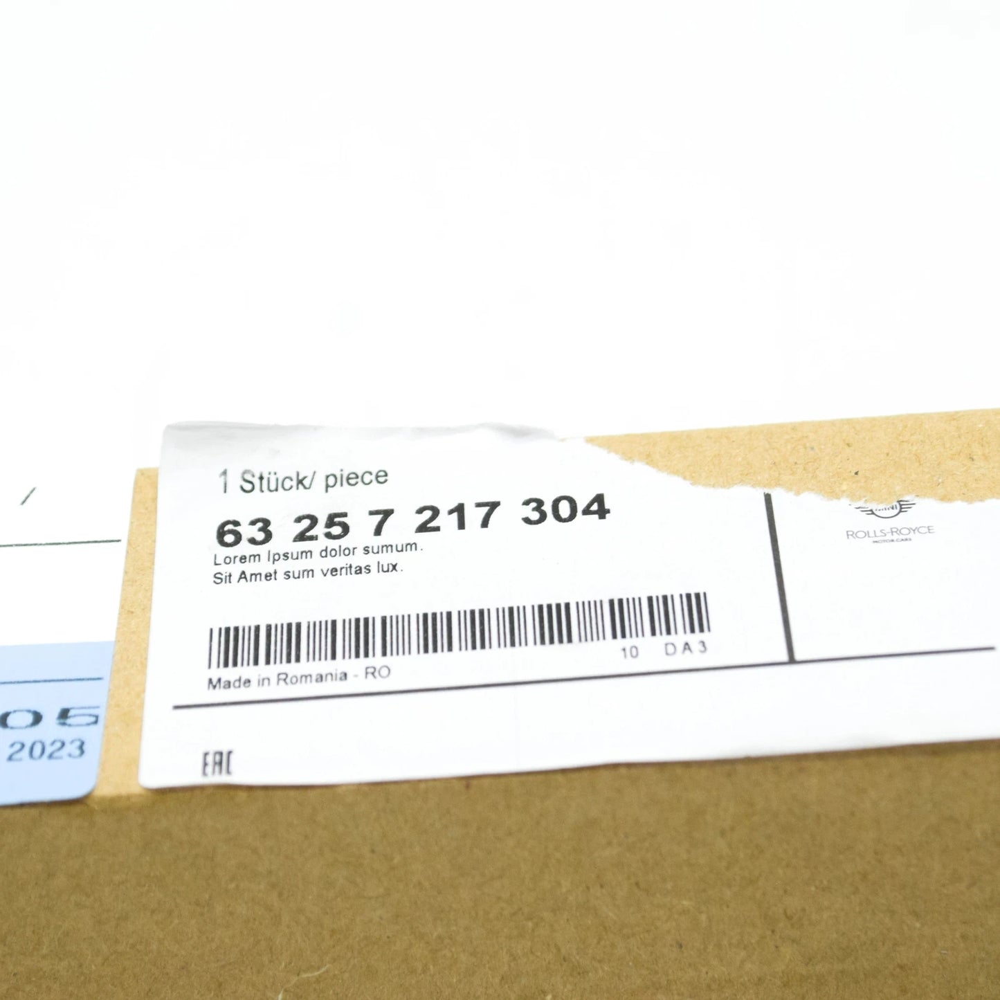 NEW BMW X3 F25 REAR AUXILIARY STOP LAMP 7217304 63257217304 ORIGINAL