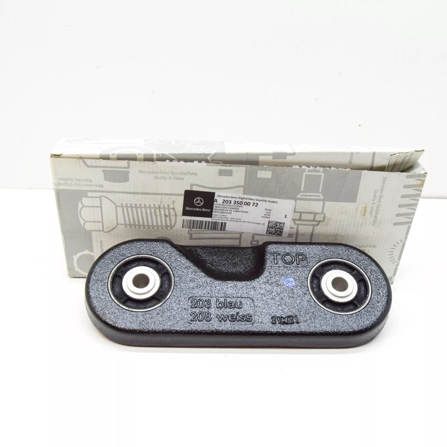 NEW MERCEDES-BENZ C W203 REAR SUBFRAME VIBRATION ABSORBER A2033500072 ORIGINAL