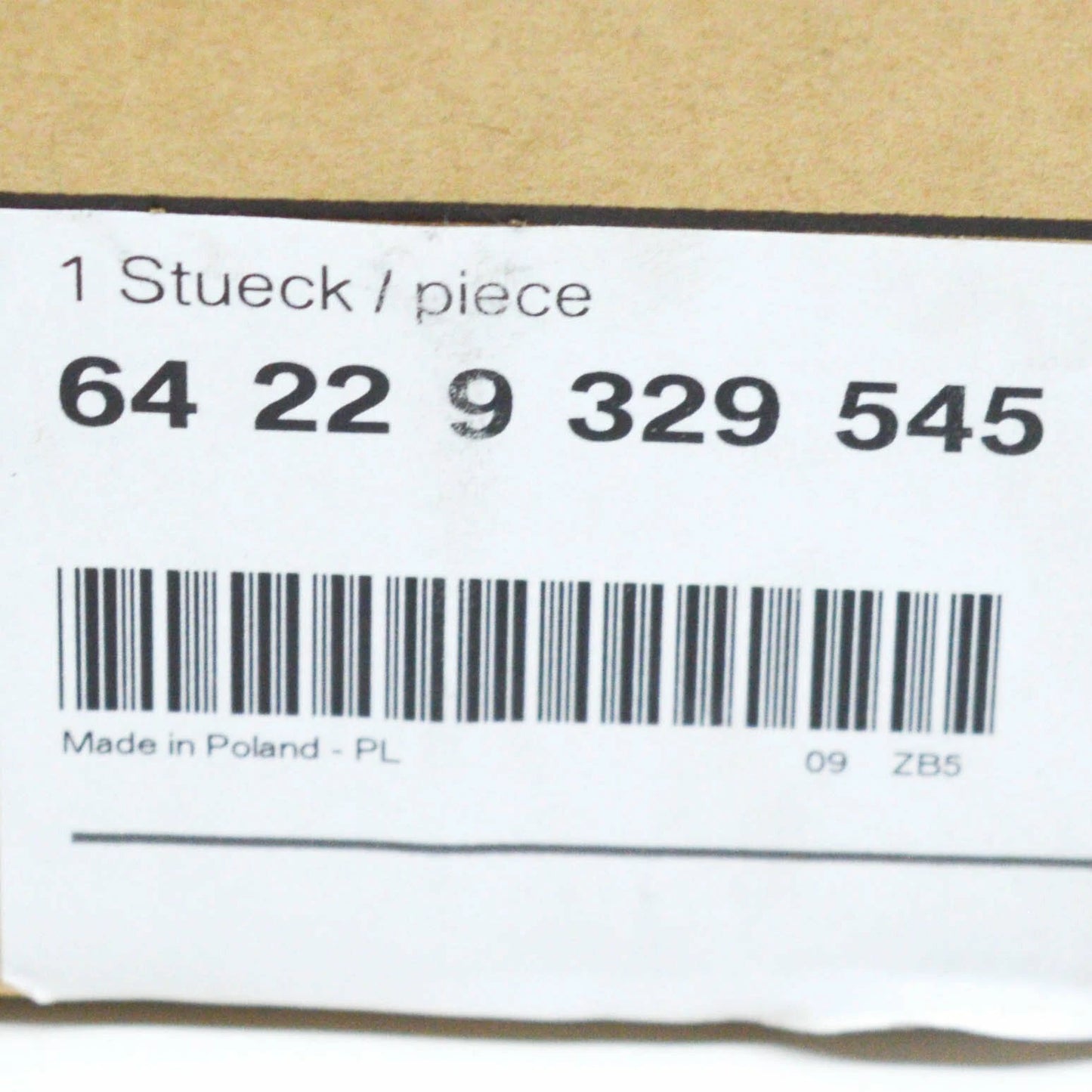 NEW BMW 5 G30 FRONT PANEL DASHBOARD AIR VENT LEFT LHD 64229329545 ORIGINAL