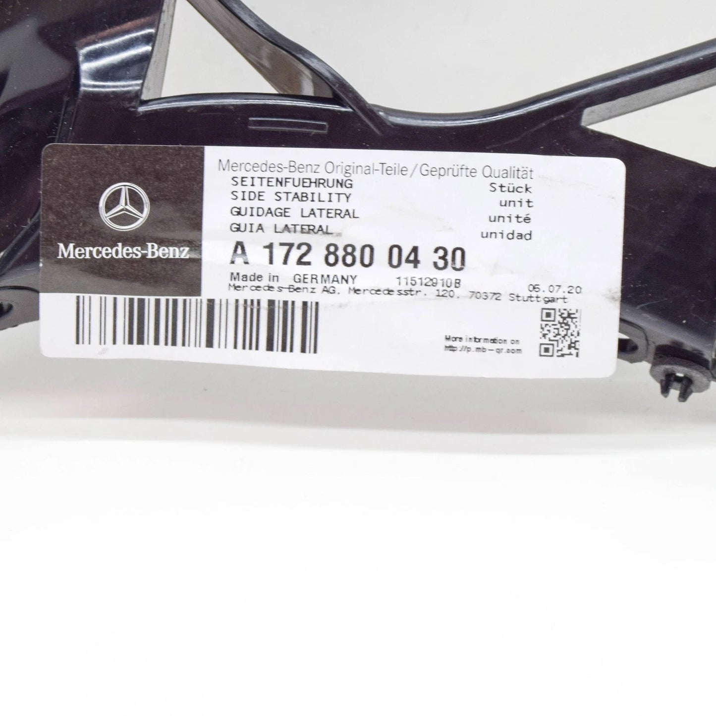 NEW MERCEDES-BENZ SLK R172 REAR LEFT BUMPER SIDE STABILITY A1728800430 ORIGINAL