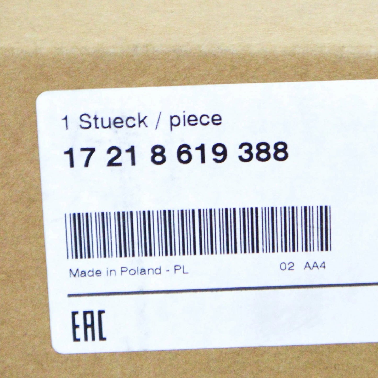 NEW BMW 7 G11 G12 TRANSMISSION OIL COOLING RADIATOR 17218619388 ORIGINAL