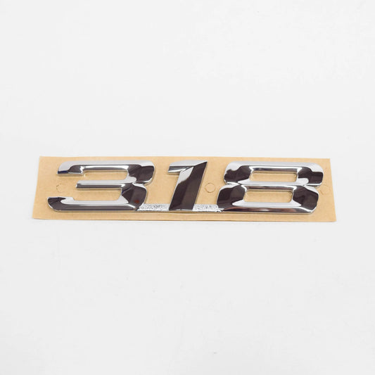 NEW BMW E36 TRUNK LID CHROME 318 EMBLEM BADGE LOGO SIGN 1960222 51141960222