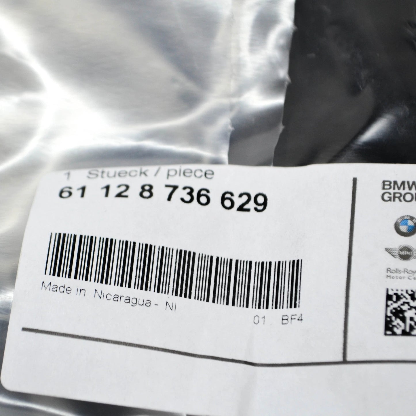 NEW BMW X7 G07 M FRONT BUMPER PDC WIRING HARNESS LOOM 61128736629 ORIGINAL