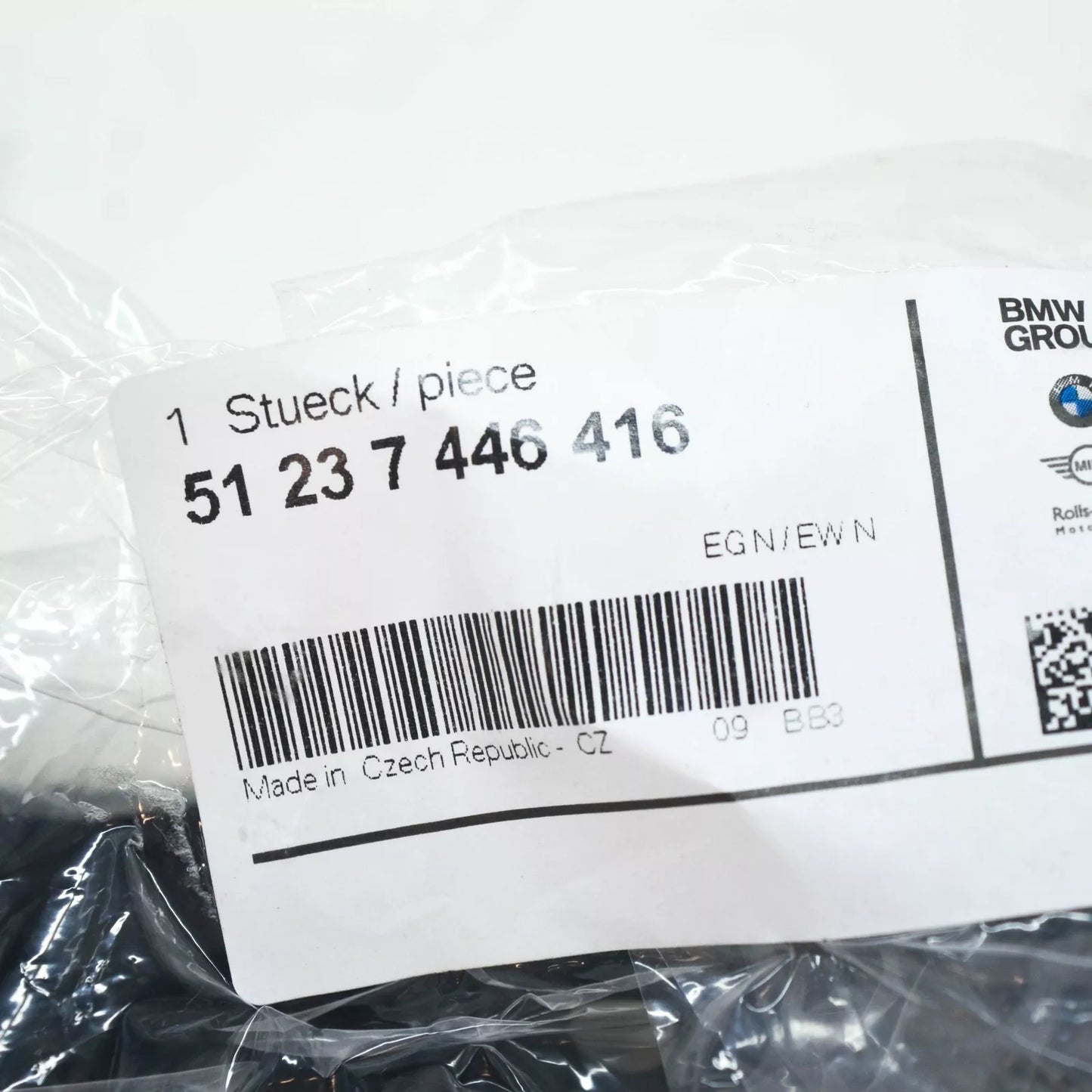 NEW BMW 3 G20 FRONT BONNET HOOD RELEASE HANDLE BRACKET LL 51237446416 ORIGINAL