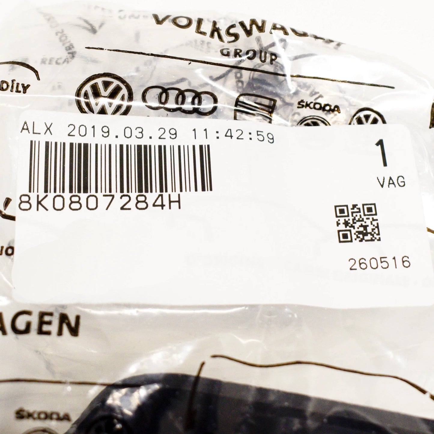 NEW AUDI A4 B8 FRONT BUMPER RIGHT SIDE GUIDE 8K0807284H ORIGINAL