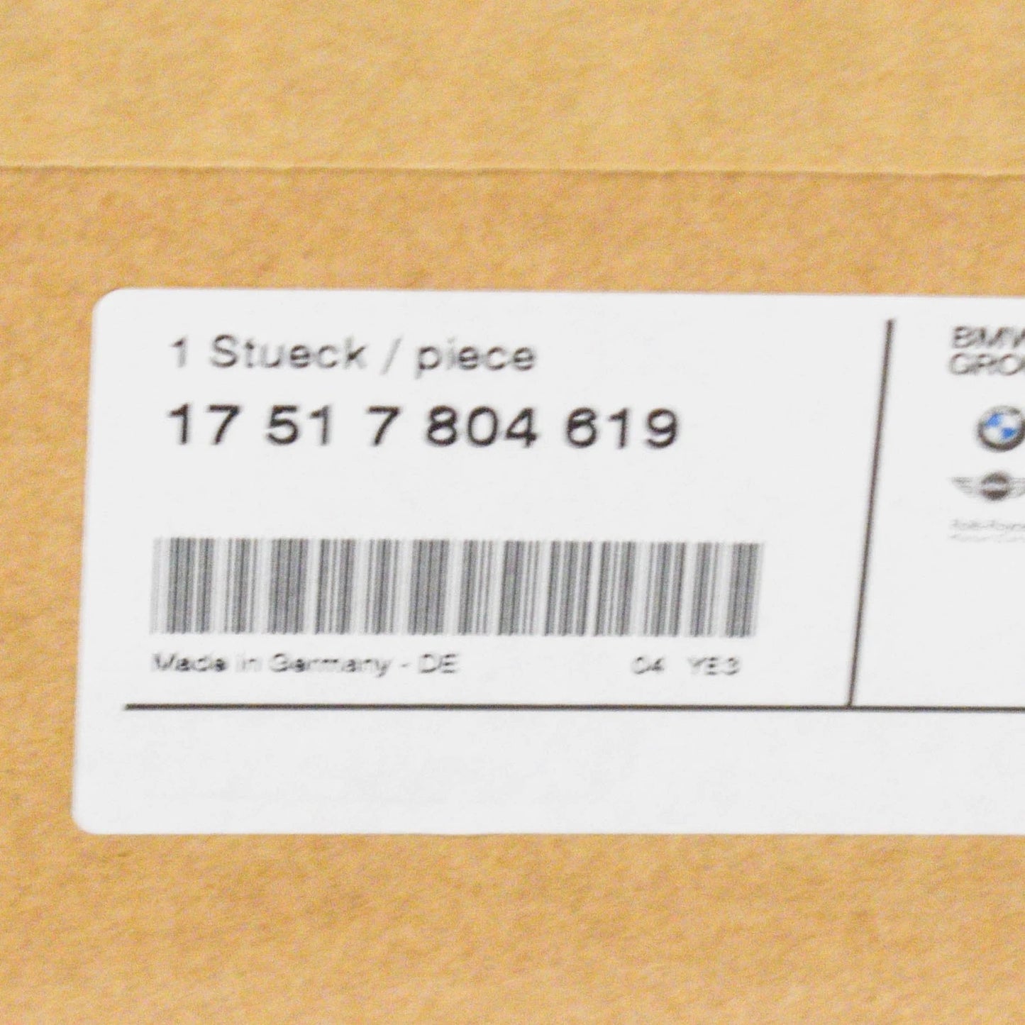 NEW BMW 5 F10 FRONT RADIATOR LOWER BRACKET 7804619 17517804619 2015 ORIGINAL