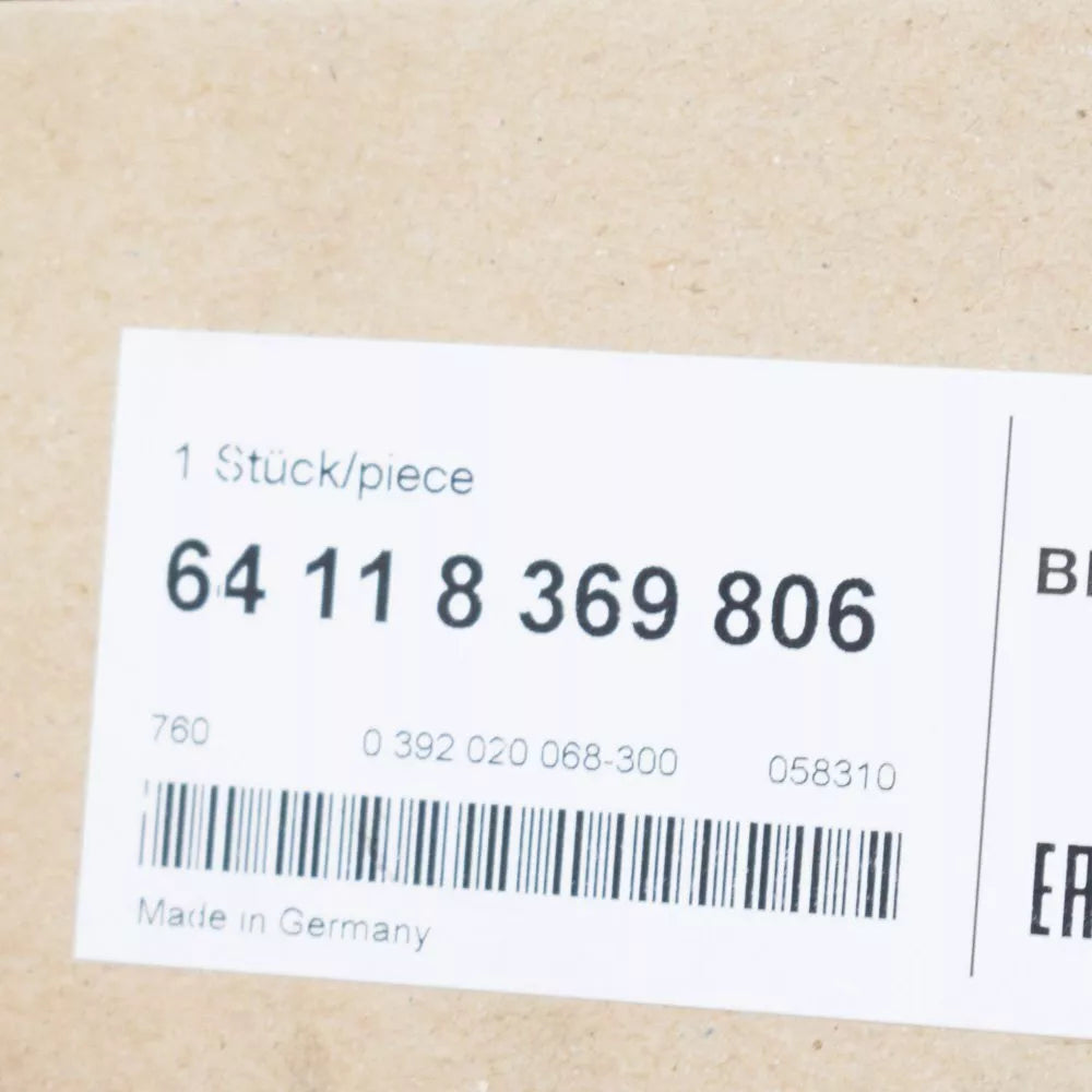 NEW BMW 3 E90 ADDITIONAL WATER PUMP 64118369806 2008 ORIGINAL