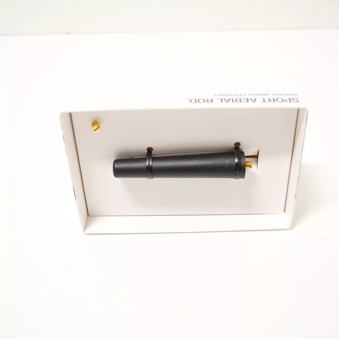 NEW BMW 1 E81 SHORT ROD SPORT BLACK ANTENNA 65202296761 ORIGINAL