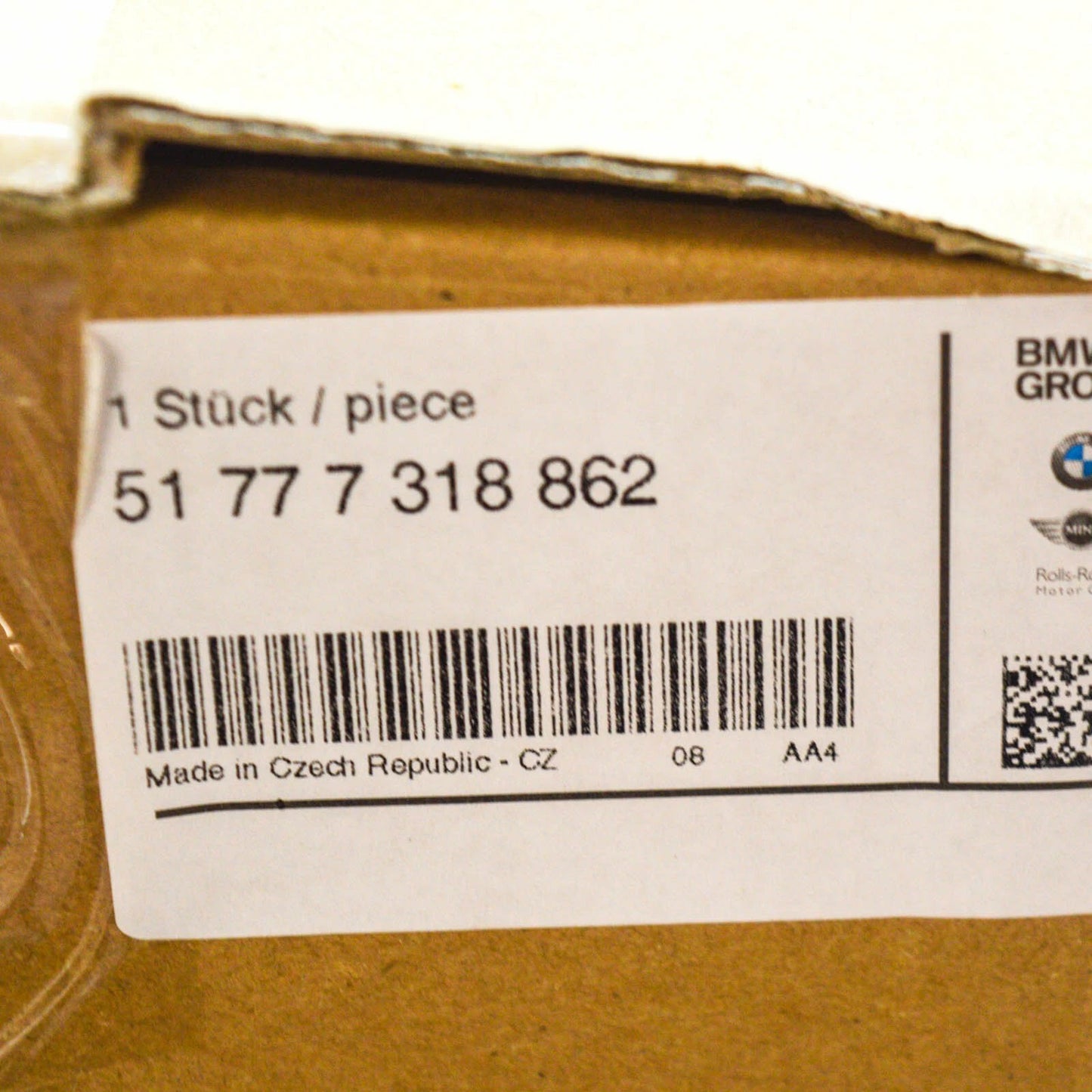 NEW BMW 2 GT F46 REAR RIGHT ROCKER PANEL MOUNT STRIP 51777318862 ORIGINAL