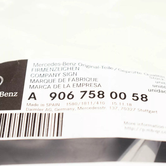 NEW MERCEDES-BENZ SPRINTER REAR DOOR STAR BADGE PARTS A9067580058