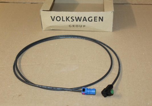 NEW VW TIGUAN AD FRONT BUMPER CAMERA DATA CONNECTION LINE 5NA971158F ORIGINAL