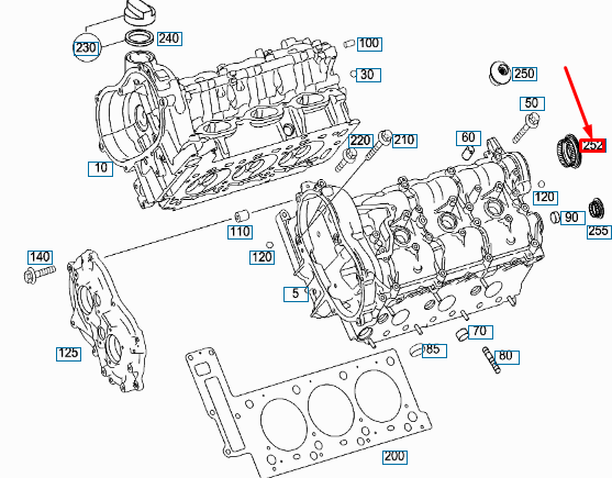 NEW MERCEDES-BENZ GLKX204 ENGINE EXPANSION PLUG A0009985690 ORIGINAL