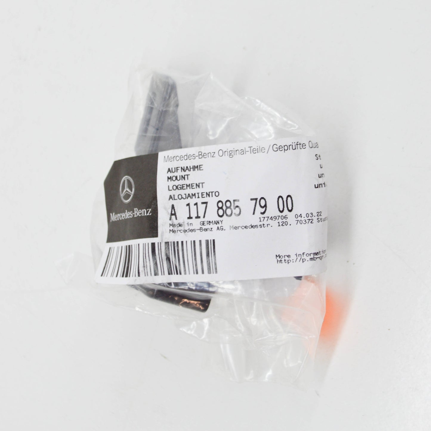 NEW MB CLA C117 FRONT BUMPER LEFT CENTER INSIDE FIXTURE A1178857900 ORIGINAL