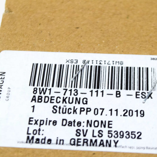 NEW AUDI A5 8W6 AUTO GEAR SHIFT LEVEL COVER TRIM LHD 8W1713111BESX