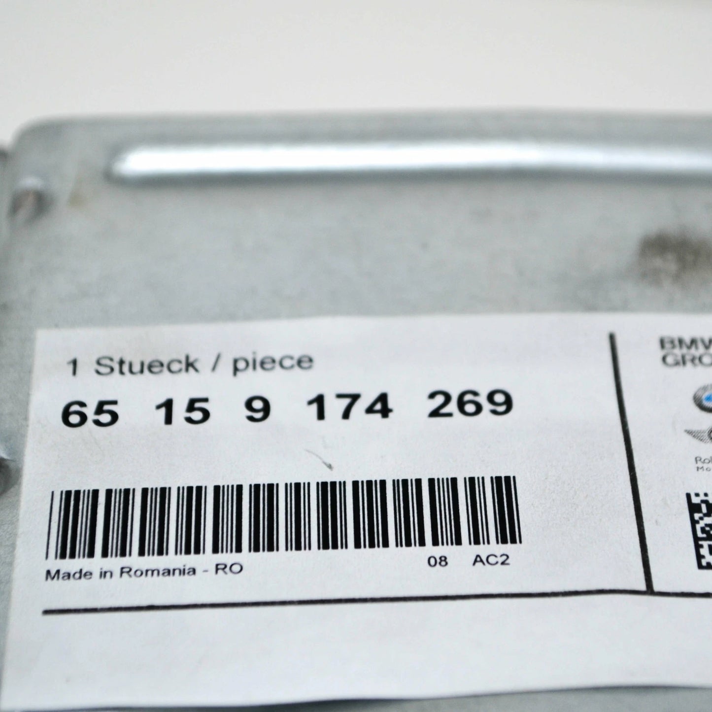 NEW BMW 5 F10 RADIO AMPLIFIER BRACKET 65159174269 ORIGINAL