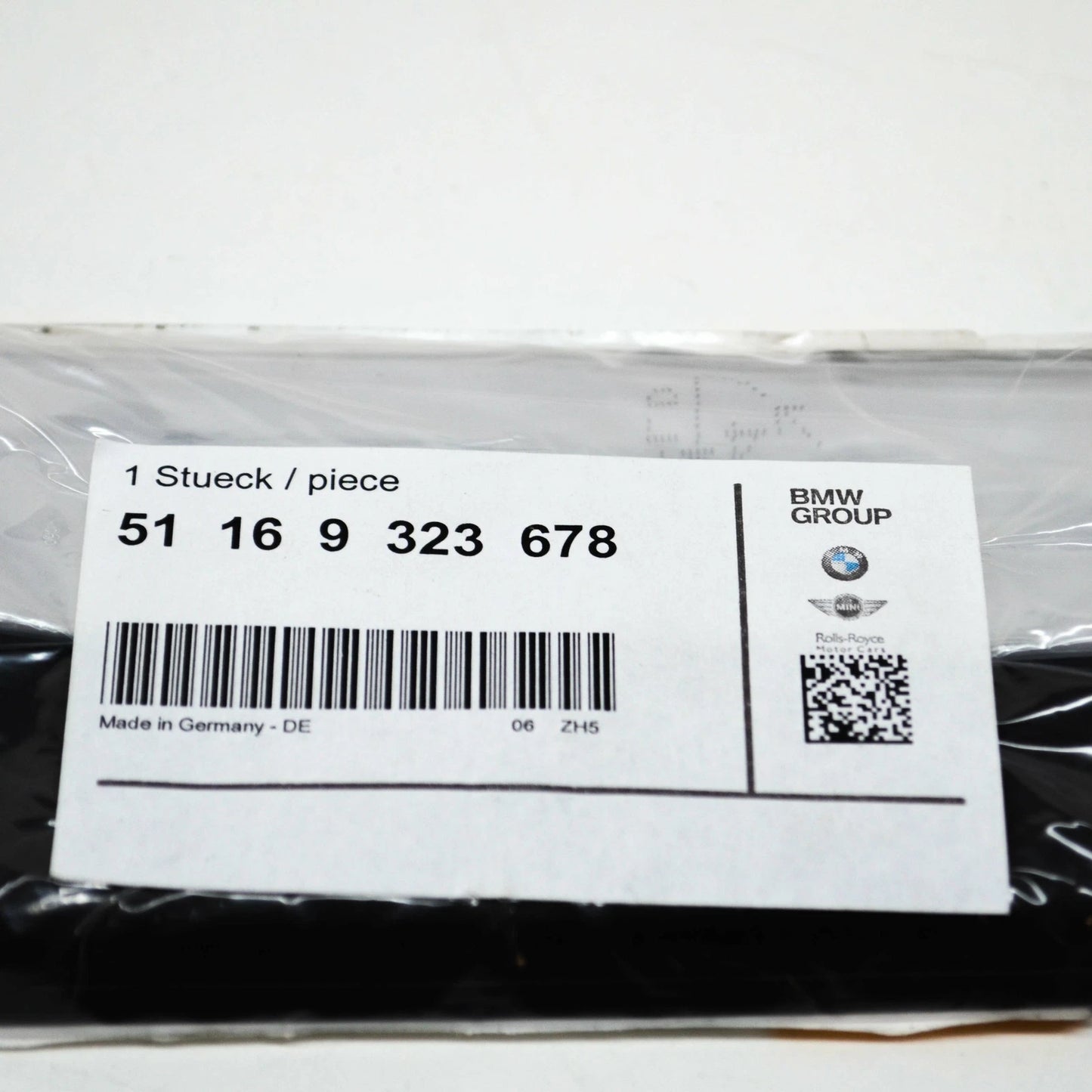 NEW BMW 3 F30 CENTER CONSOLE FRONT INSERT MAT TRIM 51169323678 ORIGINAL