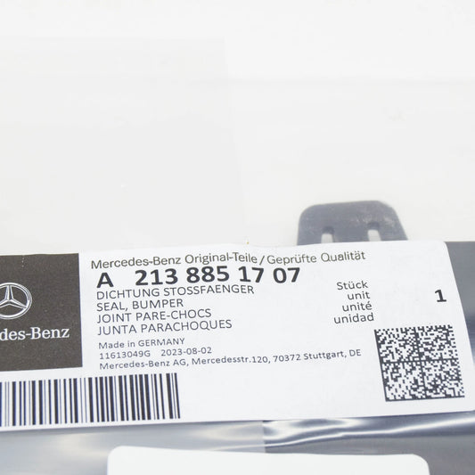 NEW MERCEDES-BENZ E C238 FRONT BUMPER CENTER SEALING A2138851707 ORIGINAL