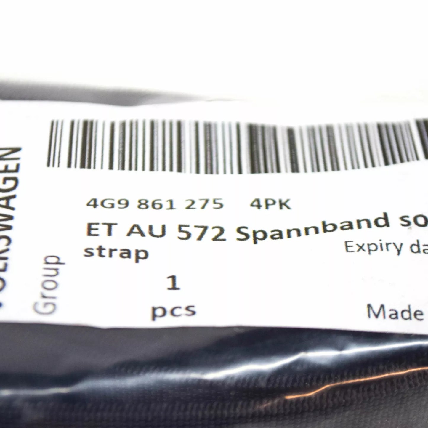 NEW AUDI A6 ALLROAD AVANT 4G REAR LUGGAGE TENSIONING STRAP 4G98612754PK ORIGINAL