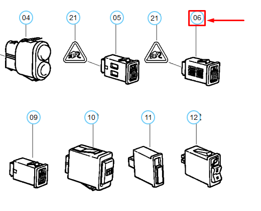 new bmw 3 e36 light intensity regulator 61311391842 1391842 original