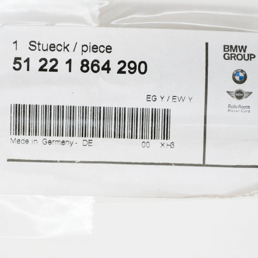 NEW BMW 5 E28 REAR RIGHT DOOR OUTER WEATHERSTRIP 51221864290 ORIGINAL