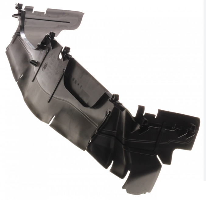new skoda superb mk3 front upper air guide 3v0121285c original