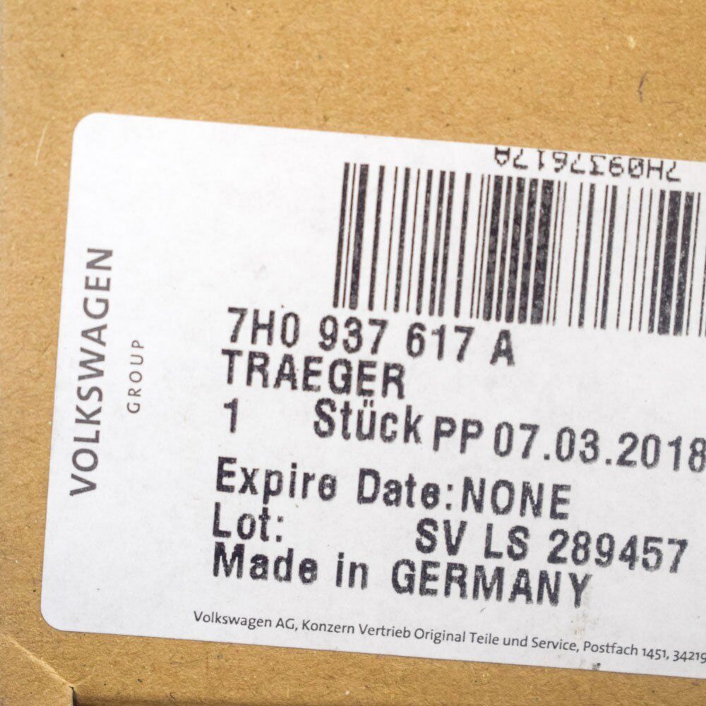 NEW VOLKSWAGEN TRANSPORTER T5 FUSE HOLDER 7H0937617A 2013 ORIGINAL